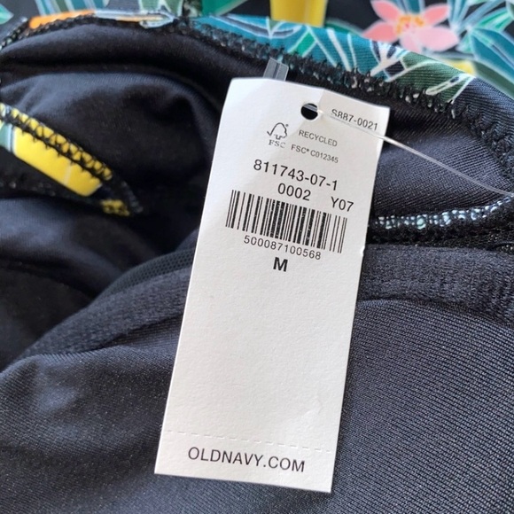 Old Navy Swim Dress Tropical Print Swimsuit - Picture 5 of 6